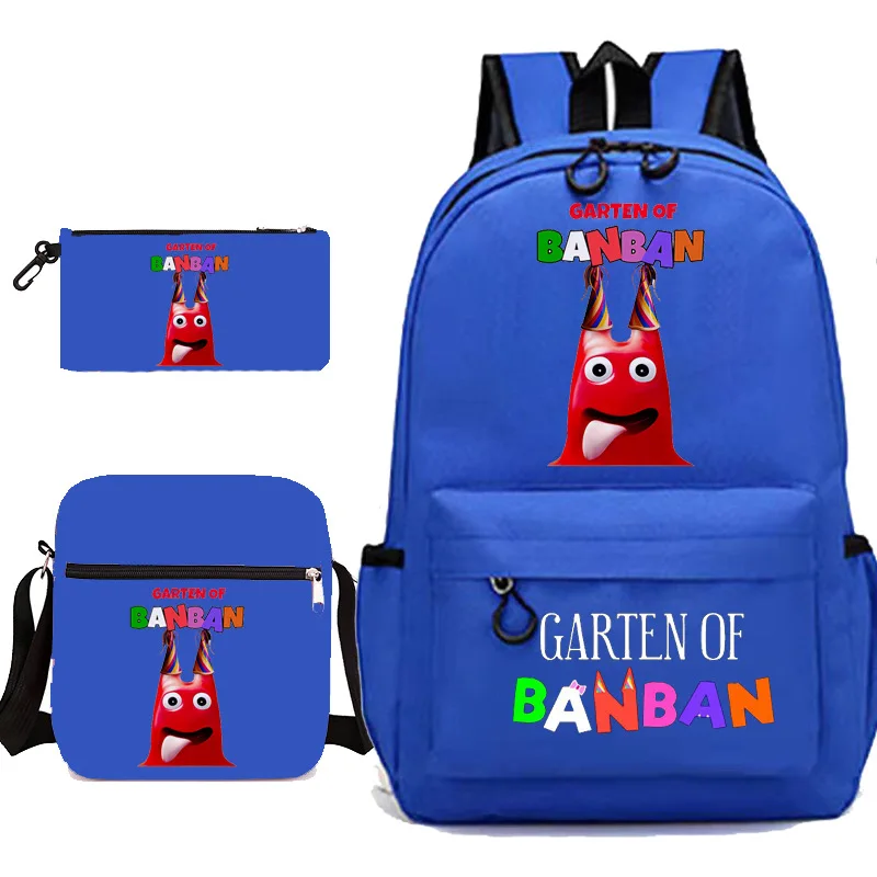 Garten of Banban Banban Garden Game Kindergarten Backpack Student Reduced  Backpack Children's Gifts Lightening Zipper Shoulders - AliExpress