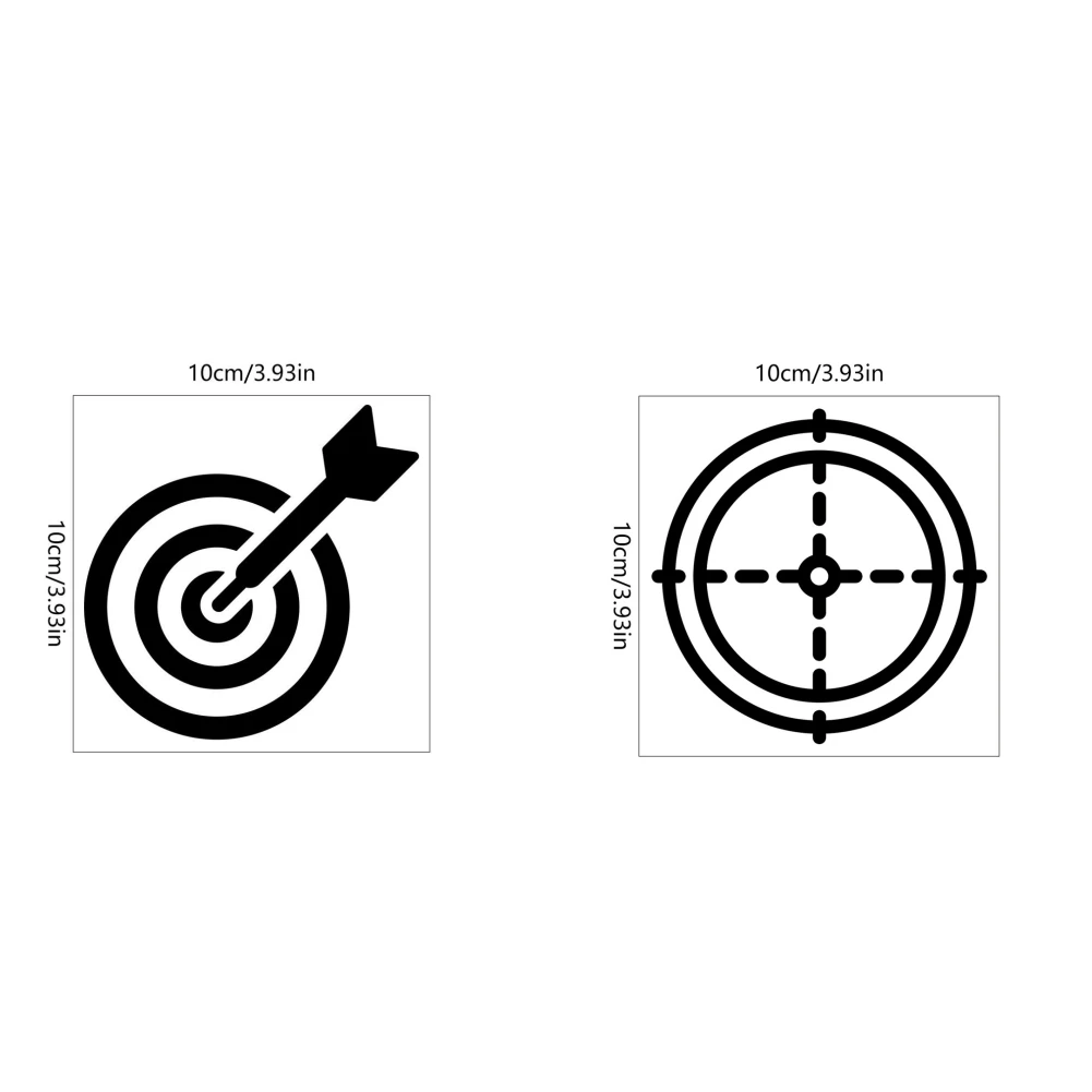 Creative Hit the target toilet stickers home decoration wall decals mural art poster PVC diy sticker on the wall toilet wall stickers toilet stickers vinyl stickers