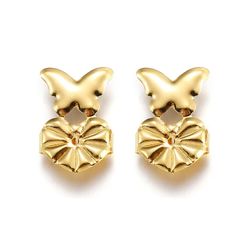 Fashion Hypoallergenic Earring Lifter Fits All Earlobe Stud Back