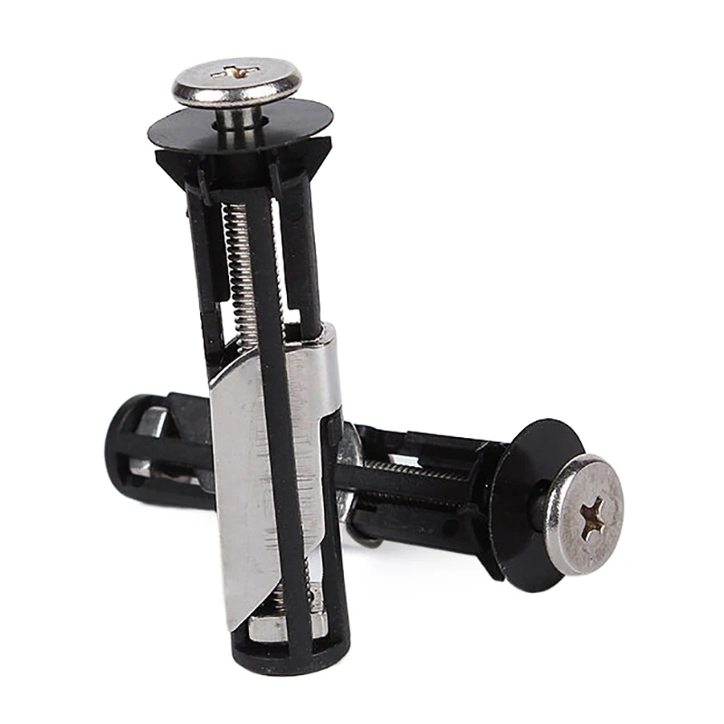 Heavy Duty Toilet Seat Fastener Bolt kit Stainless Steel Tank Toilet Bolt Hinge Screw Retractable Cover Kit