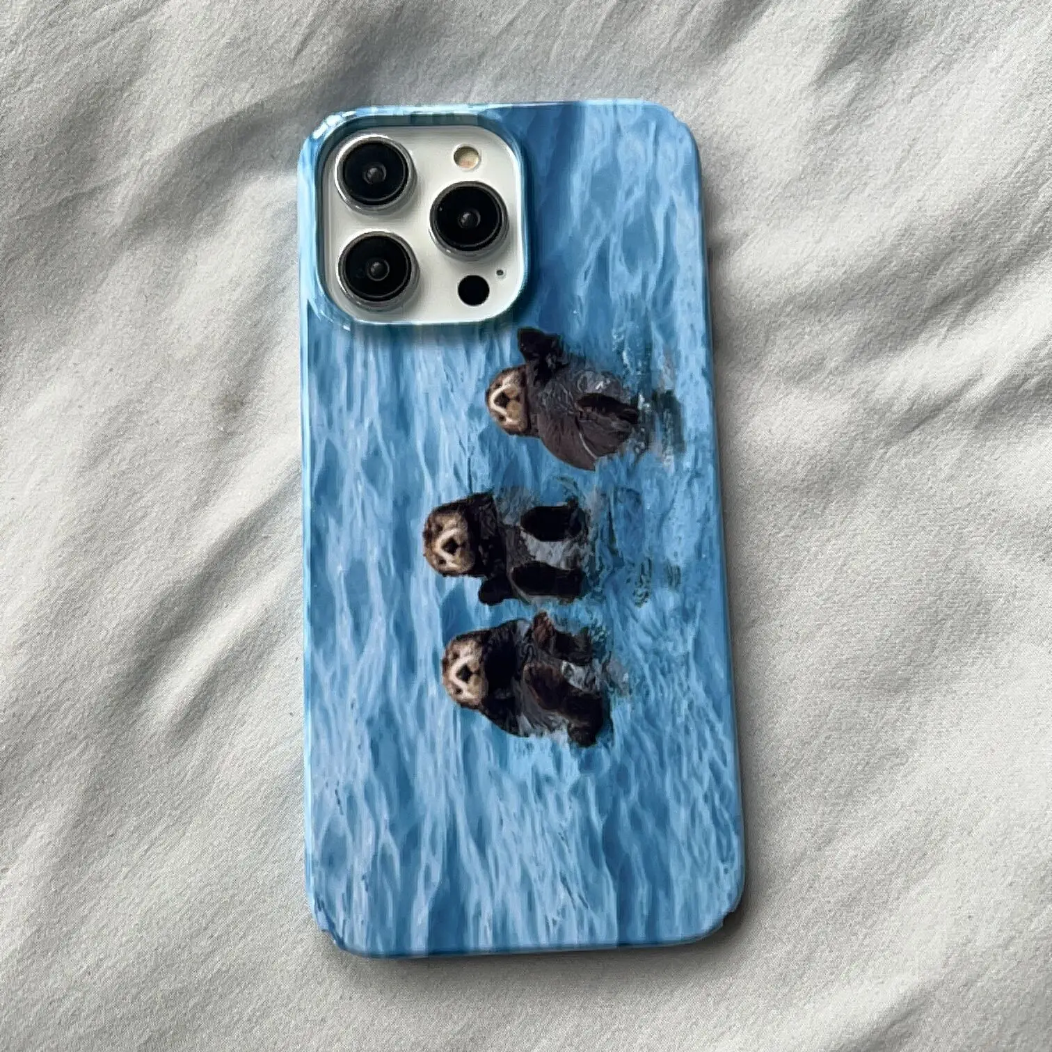 Glossy HD Hard Shell Cute SeaPhone Case