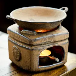 Modern Ceramic Aromatherapy Diffuser and Candle Burner Ornament (Character set)