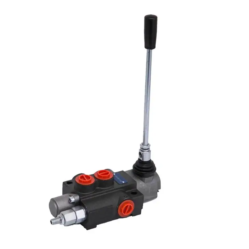 

1 Spool Hydraulic Directional Control Valve Double Acting Cylinder Spool Motor Distributor Monoblock Operated Tractor Loader
