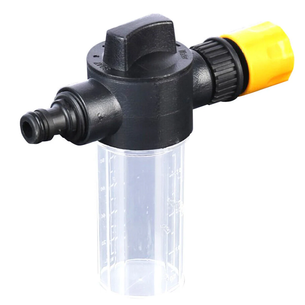 Description Picture 4 of item100ML Water Foam Pot Garden Hose Foam Lance Clean Washing Foamer Car Wash Water Gun Soap Foam Spray Bottle Cleaning Tool