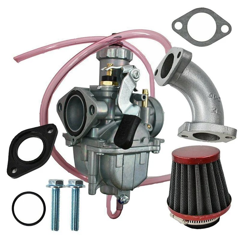 

2X VM22 26Mm Carburetor Air Filter Intake Pipe For Mikuni 110Cc 125Cc 140Cc Pit Dirt Bike Pitpro ATV SSR Motorcycle