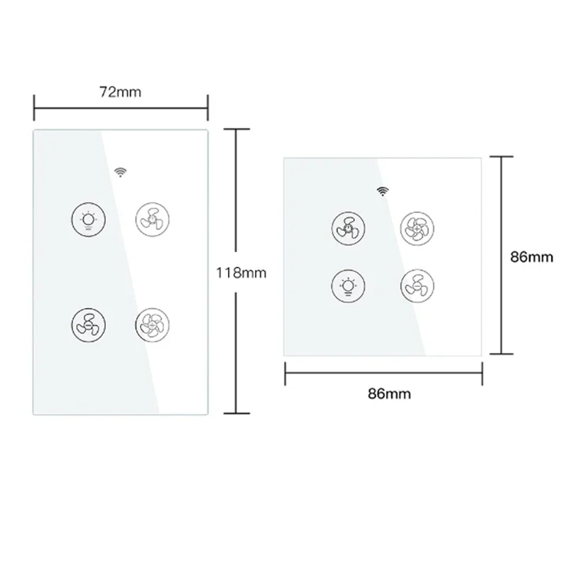 interruptor de parede smart life remote varios 05