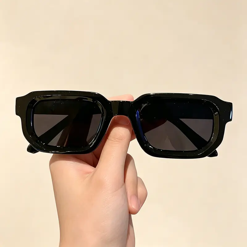 6PCS/Set Women Vintage Rectangle Frame Sunglasses Fashion Retro Sun Glasses Luxury Brand Design Glasses Eyewear Men Goggle - Image 7
