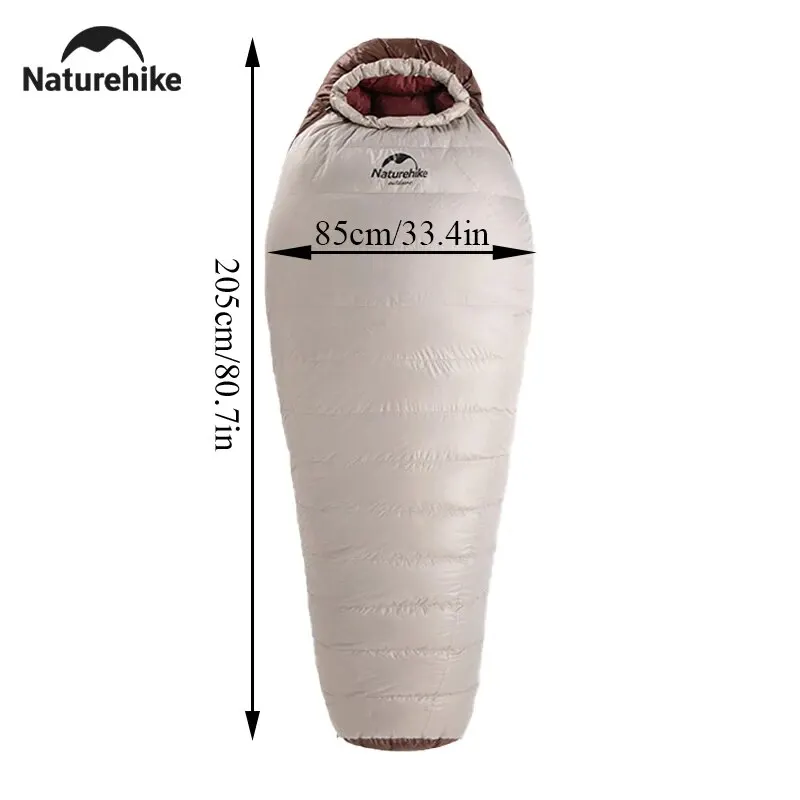 Snowbird Mummy Duck Down Winter Sleeping Bag – Naturehike official store