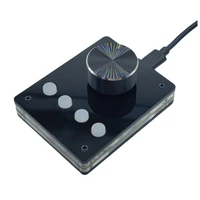 Multimedia Programmable Keyboard USB Knob Custom Keyboard Mini Macro Keyboard Volume Controller (Small White Button) 1