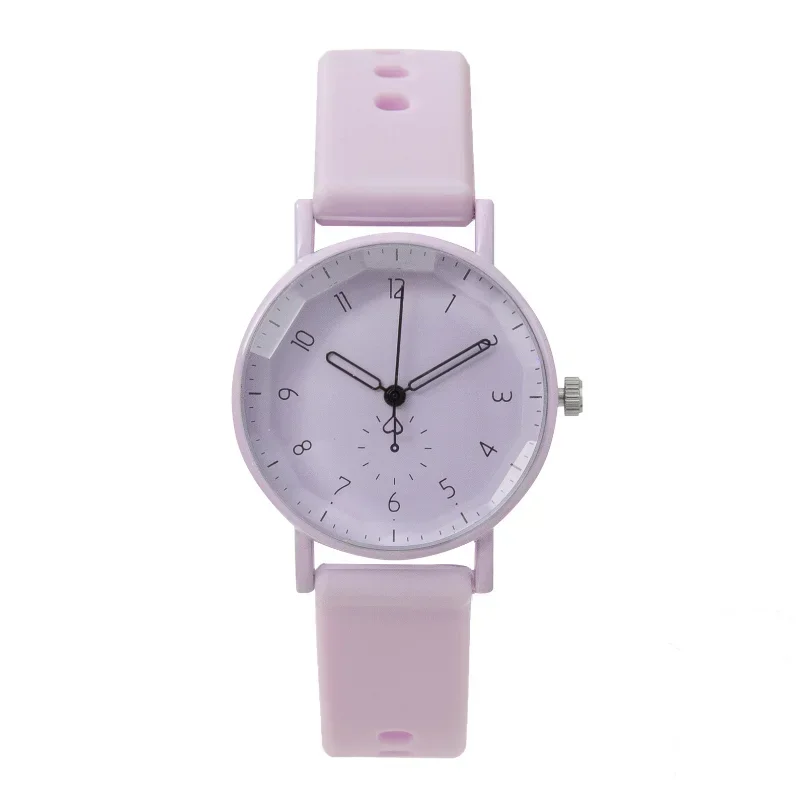 2025 New Women Watch Fashion Silicone Strap Quartz Watch Student Sports Wristwatch Relojes Para Mujer Dropshipping Clock 5