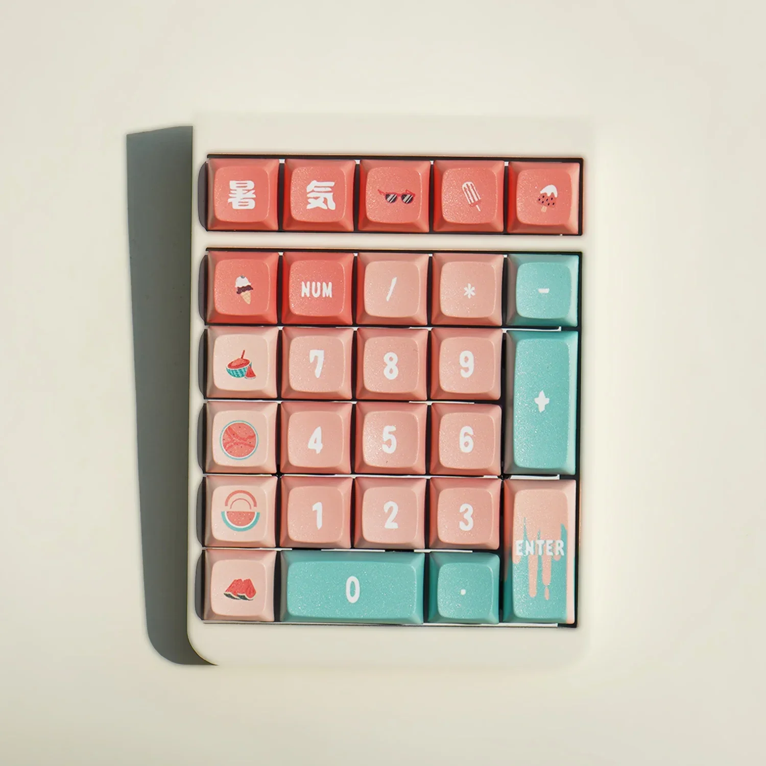 Idobao-teclado Mecânico Personalizado Id27 Alumínio Qmk Via Cnc Kit Barebone Rgb sem Interruptor Keycap - Imagem 4
