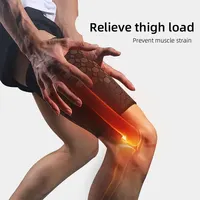 Protecteur de cuisses de sport en Nylon tricoté à haute élasticité, Leggings Anti-fuite musculaire pour cyclisme, basket-ball, Football 5