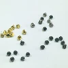 New 3mm 100-1000pcs Wholesale Mini Metal Flower Star Round Heart Tiny Button Sewing Doll Clothing Baby Coat DIY Doll Accessories 2