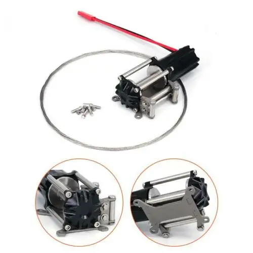 

Spare Parts LESU Metal Electric Winch for RC Crane DIY Crawler Model Remote Control Dumper Tractor Truck Toys Car Th05803-SMT8