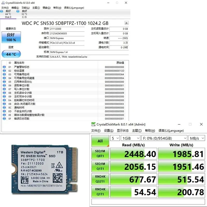   WD SN740, 1TB 2TB M.2 SSD, 2230 NVMe PCIe Gen 4x4 SSD, ũμƮ ǽ  X ǽ Ʈ 3  ũ