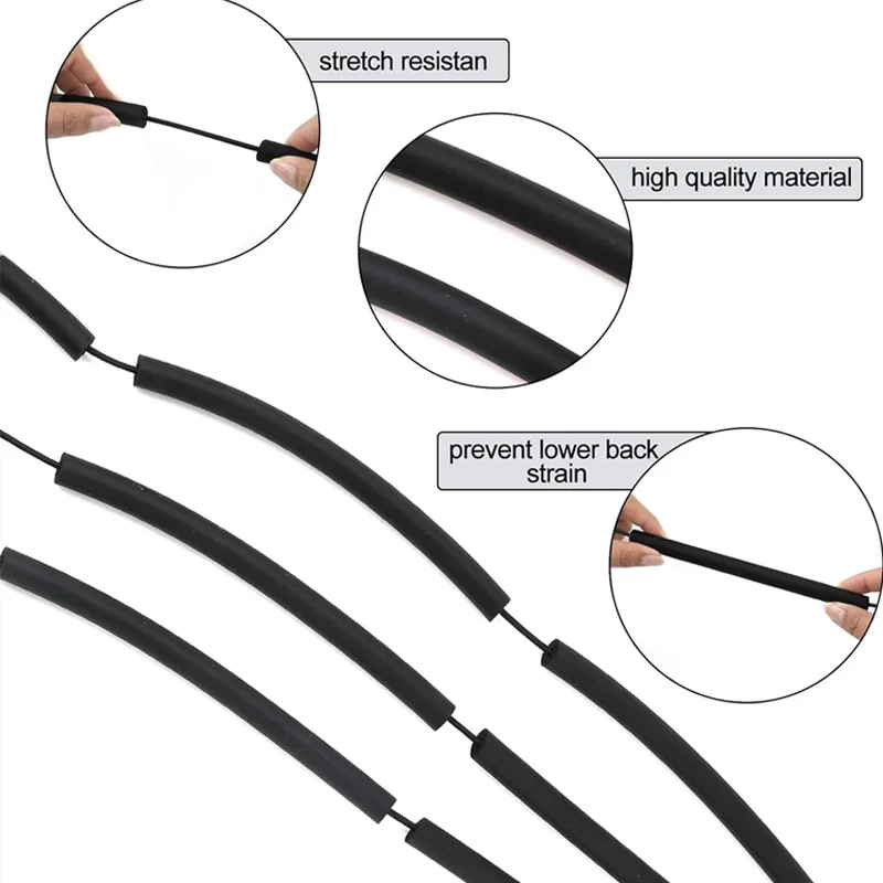 1 Pc Rope High Jump Training Equipment High Jump Bungee Elastic Crossbar Foam Track Rope Soft High Jump Height Training Belt 4