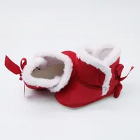 Winter Baby Snow Boots Warm Plush Toddler Shoes Fashion Anti-slip Soft Sole Infant Boys Girls Boots Casual Newborn Shoes 6