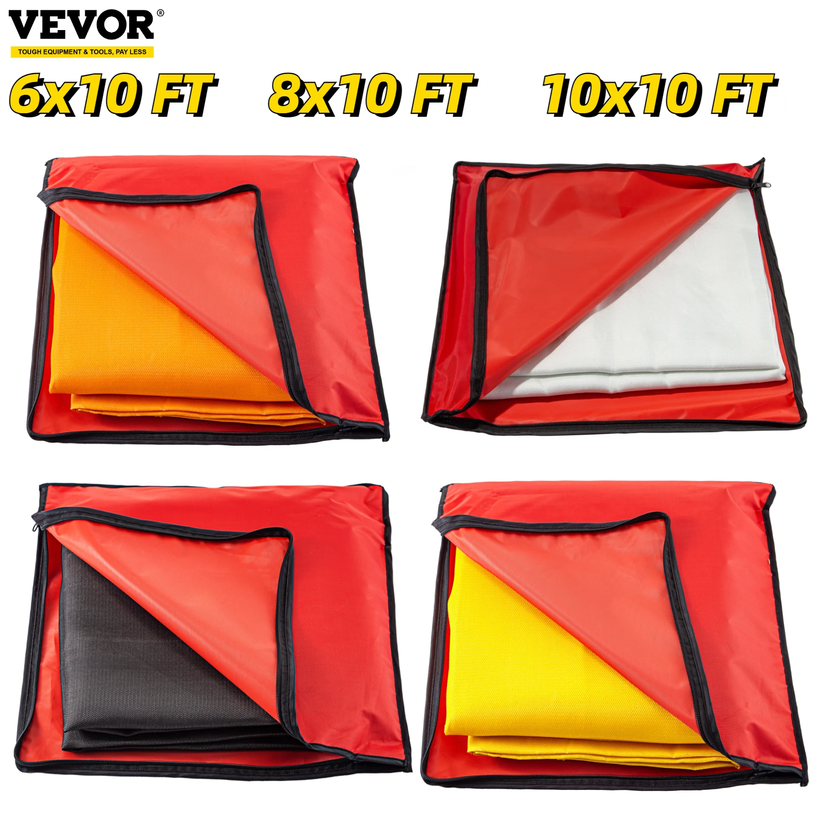 Vevor Welding Firesafe Fiberglass Blanket Emergency Survival Flame