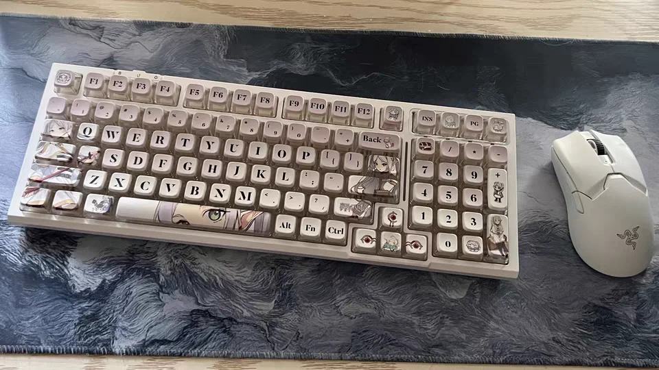 Transparente, Cool PBT, Perfil OEM, Jogos, Acessórios