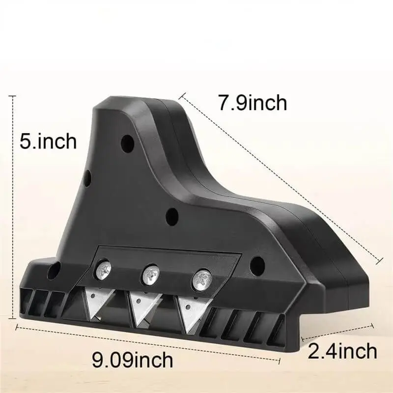 Quick Edge Trimming Chamfer Plastic Plasterboard Gypsum Board Drywall Edge Fixture Router Bit Sets Planning Tool Wood Plane woodworking hand tools wood trimming tool