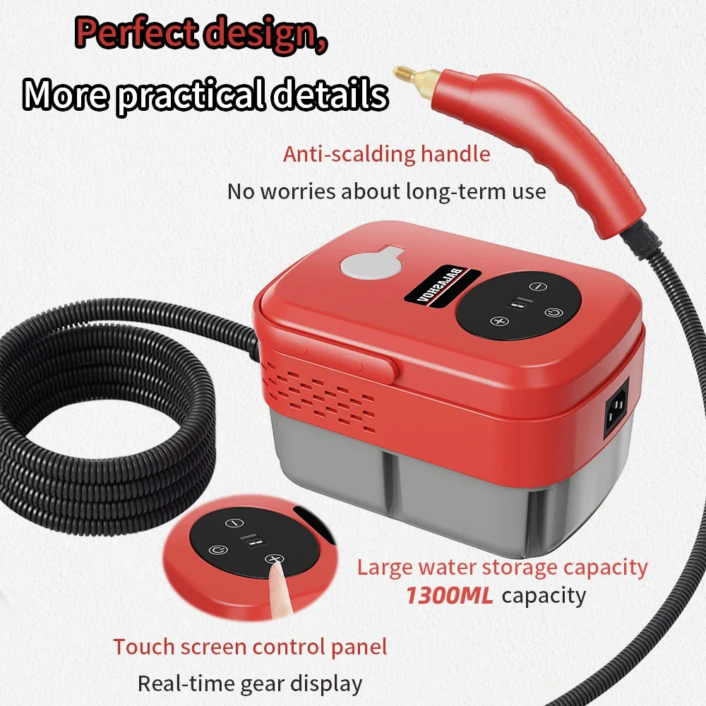 Steam Cleaner High Pressure and High Temperature Handheld Sterilization Steam Cleaner For Home Kitchen Hood Cleaning 110V 220V 3