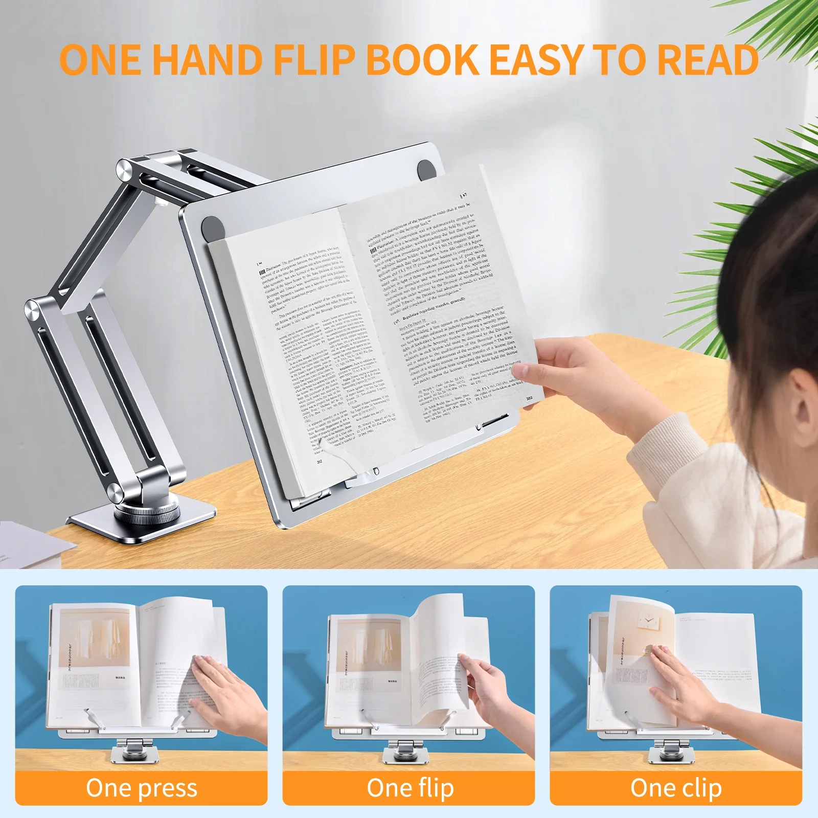Adjustable Laptop Desk Mount - 360 Rotating Stand for Notebooks up to 17
