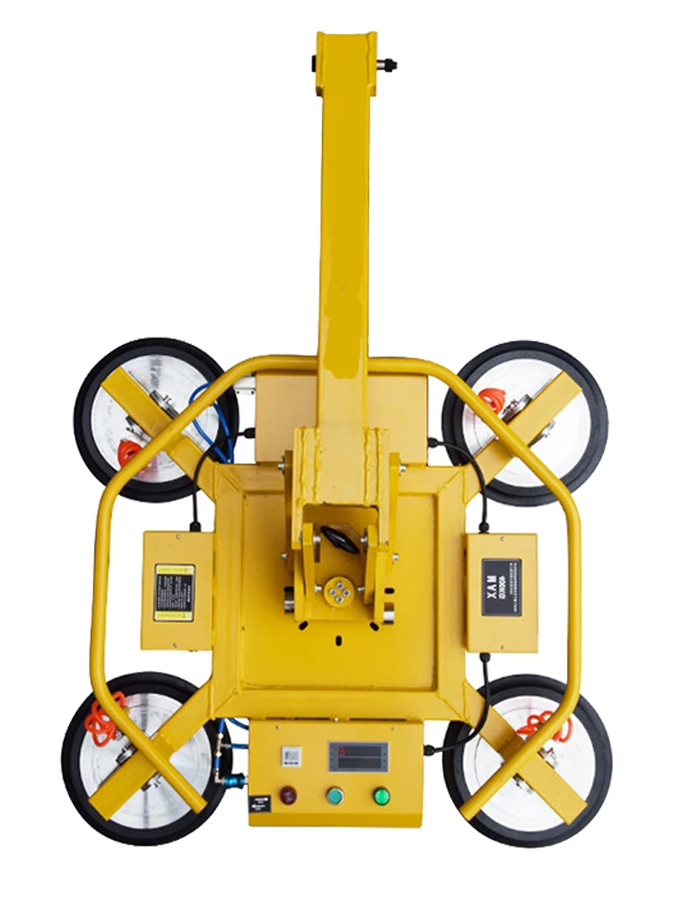 

Electric Glass Suction Crane Powerful Vacuum Glass Suction Tray Curtain Wall Hoisting Rotatable Handling Flip Smart Lifting Tool