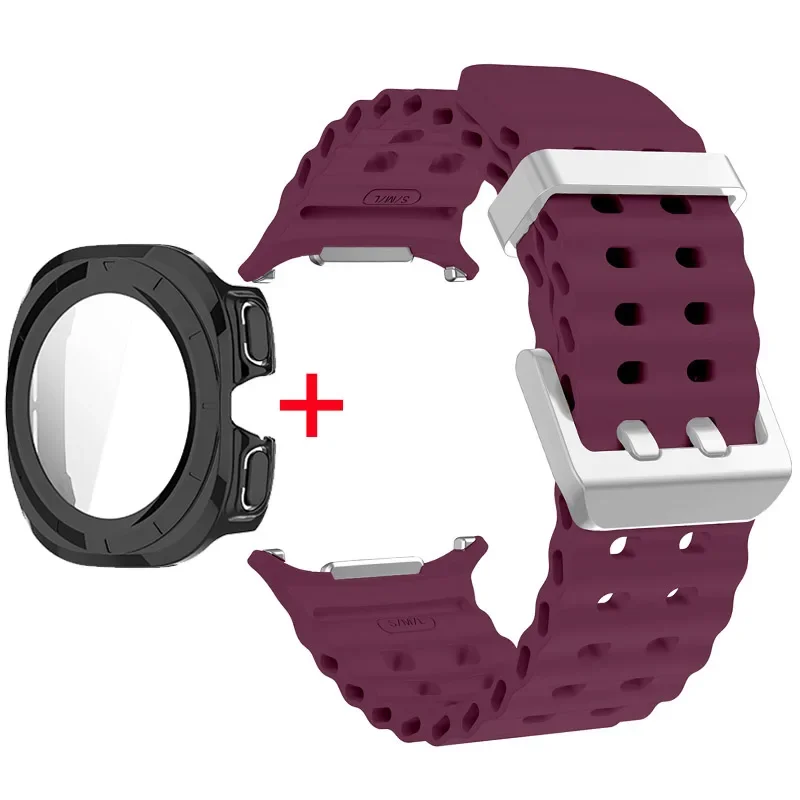 Ultimate 2-in-1 Watch Protection & Style Set with Strap, Case, and Screen Protector