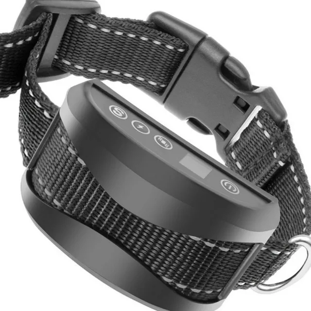 Smart Dog Anti Bark Collar Waterproof Handheld Bark Control Collar Adjustable Digital Display Bark Stopper Collar Pet Supplies 1