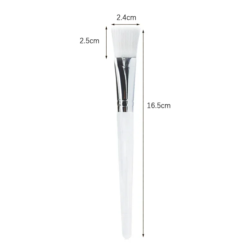 Makeup Brush Mask Brush Transparent Handle Face Mask Mud Mixing Brush Skin Care Cosmetic Applicator Make Up Brushes Cosmetic Beauty Tools
