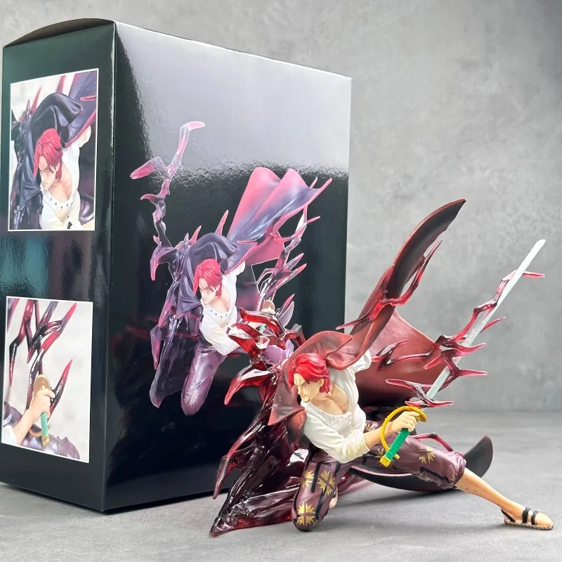 ワンピースシャンクスホットアニメ 17 センチメートル戦闘姿勢モデル