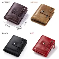 Genuine Leather Women Wallet for Coin and Card High Quality Small Female Clutch Handy Purse Fashion Ladies Walet Luxury Brand - Image 6