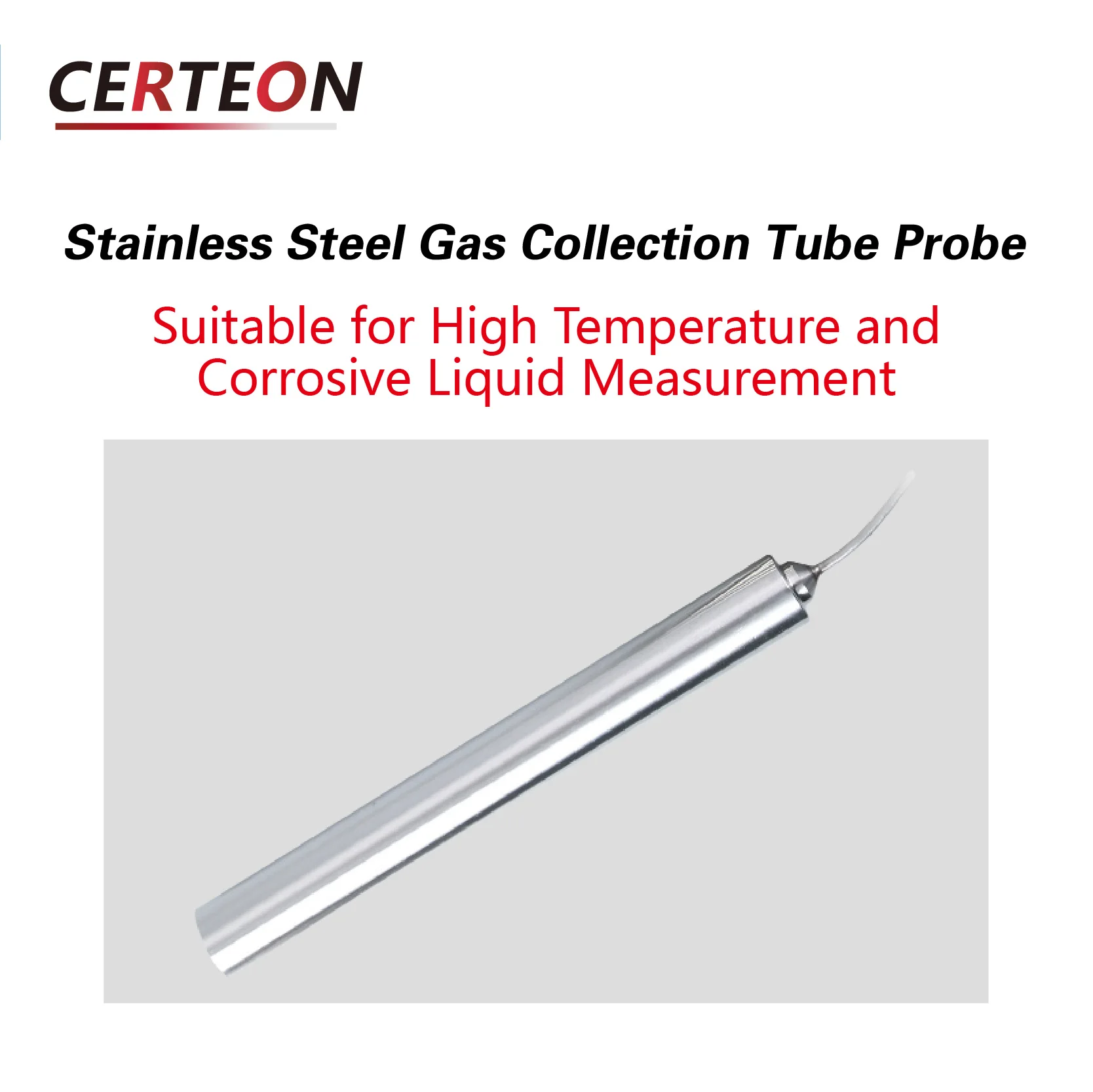 Submersible Level Transmitter Liquid Level Sensor 4-20mA RS485 for Industrial Application Stainless Steel Cable High Temperature