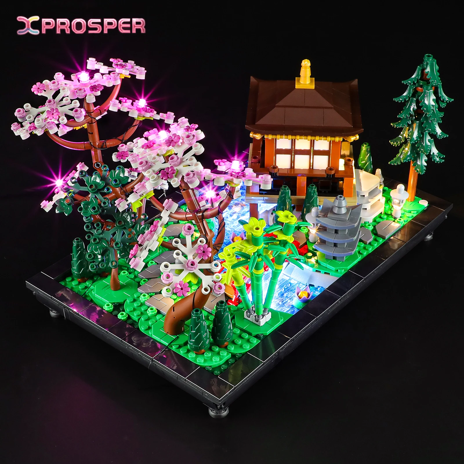 

Hprosper 5V LED Light for Icons 10315 Tranquil Garden Decorative Lamp With Battery Box (Not Include Lego Building Blocks Set)