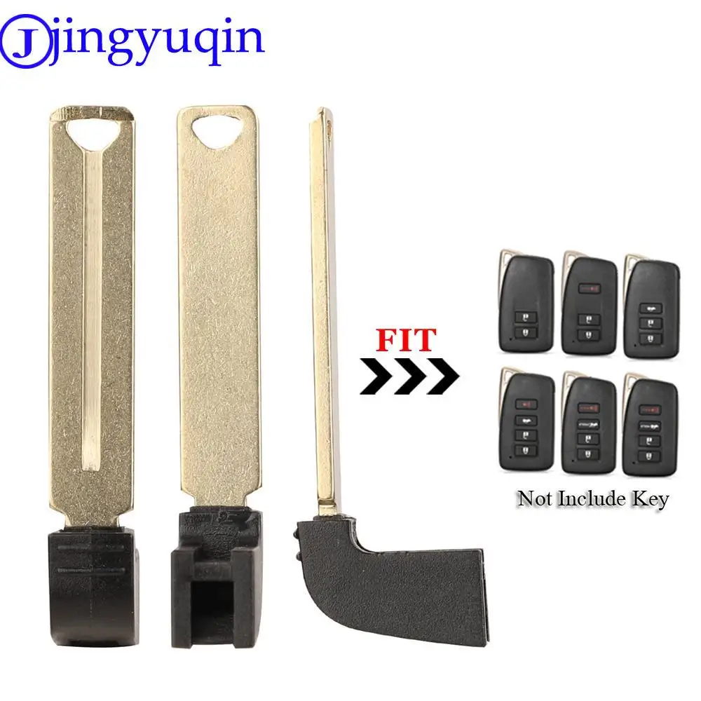 

jingyuqin 10pcs Smart Remote Car Key Fob For Lexus NX GS RX IS ES GX LX RC 200 250 350 LS 450H 300H Uncut Blank Blade