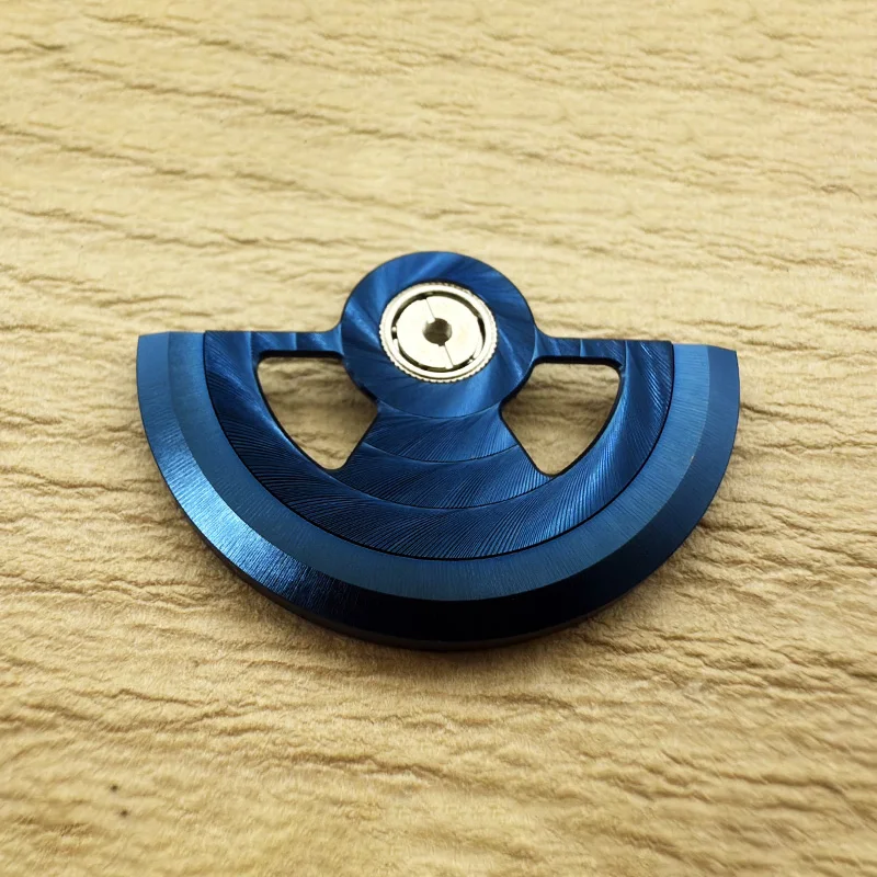 Customized Automatic Hammer Rose Gold Black Blue Silver Gold Watch Rotor Parts