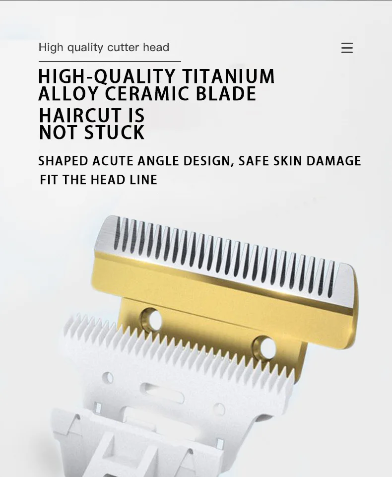 Description Picture 5 of itemProfessional Cat Dog Hair Clipper Grooming Kit Low-Noise Rechargeable Pet Hair Trimmer Shaver Set Animals Hair Cutting Machine