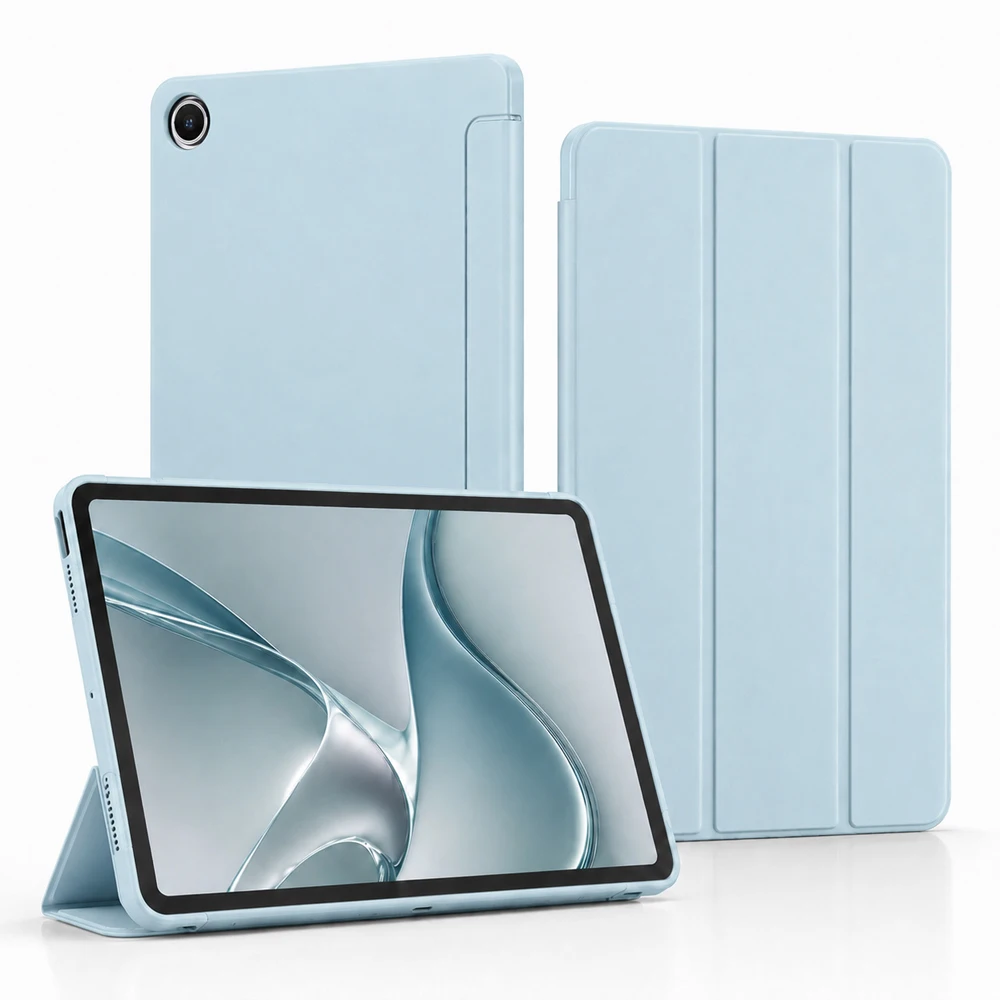 Slim TriFold Stand TPU Soft Back Cover