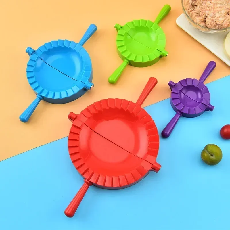 Dumplings Kitchen Accessories Clip Set Pastry Molds Mold Household Kitchens Useful Plastic Make Maker Dumpling Items Use Things dumpling maker