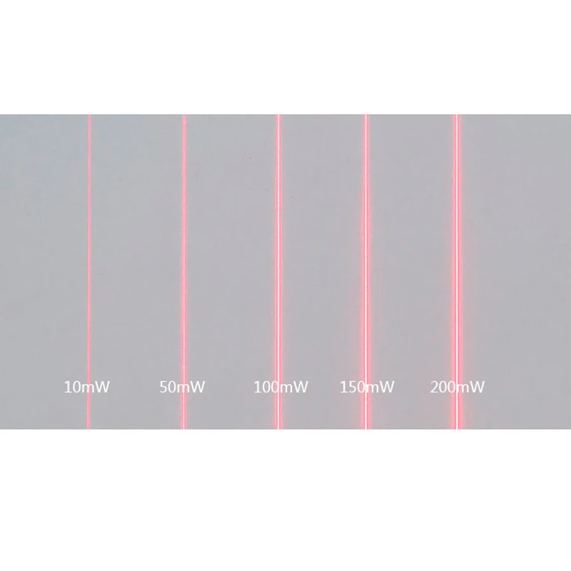 Laser Module 650nm 10mw-200mw Focusable With Lock Ring For Clothes Wood Cutting