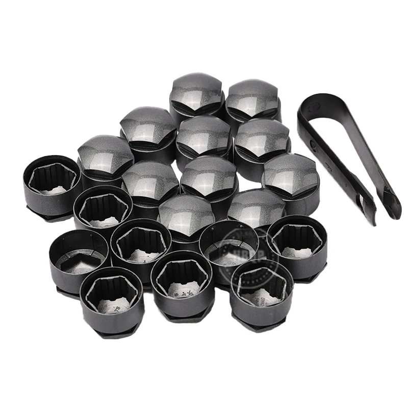 Tyre Cap Hub Decorative Cap Screw Cover Grey Anti-theft Screw 4m0601173 4M0 601 173E for Audi A3/a4l/q7
