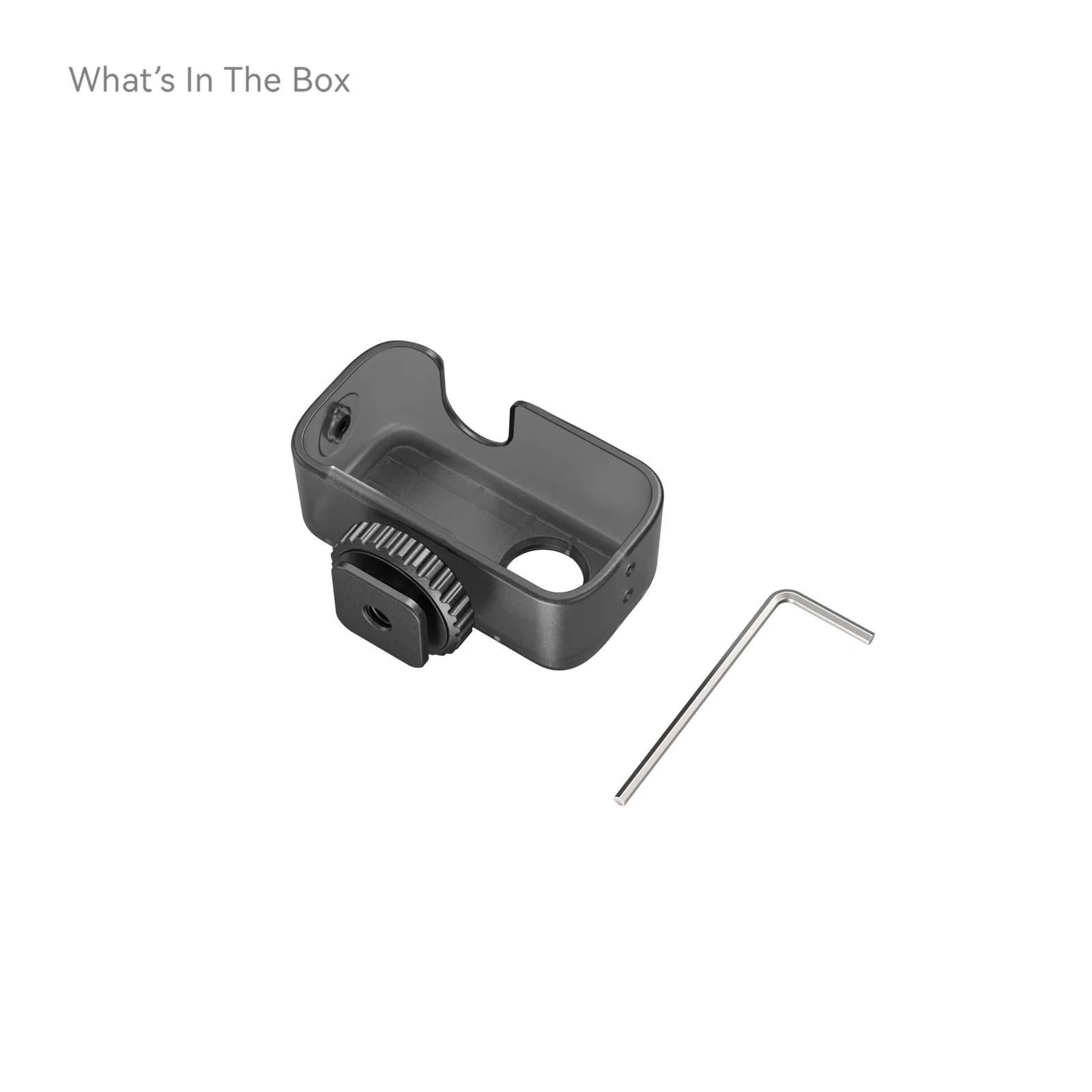 Nano Action Camera Cage with Cold Shoe Mount for DJI Osmo Nano Horizontal/Vertic