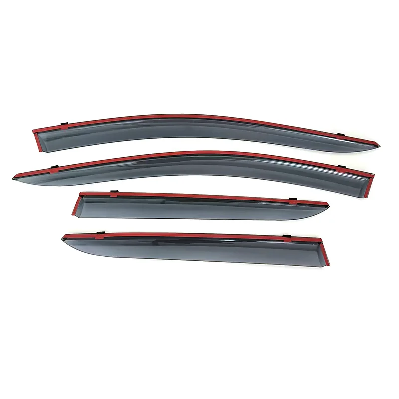 Side Door Window Visor Injection Weather Vent Deflector Rain Shield For Volkswagen ID4