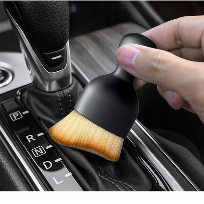 Car Interior Dust Brush Center Console Air Conditioning Outlet Cleaning Car Accessories
