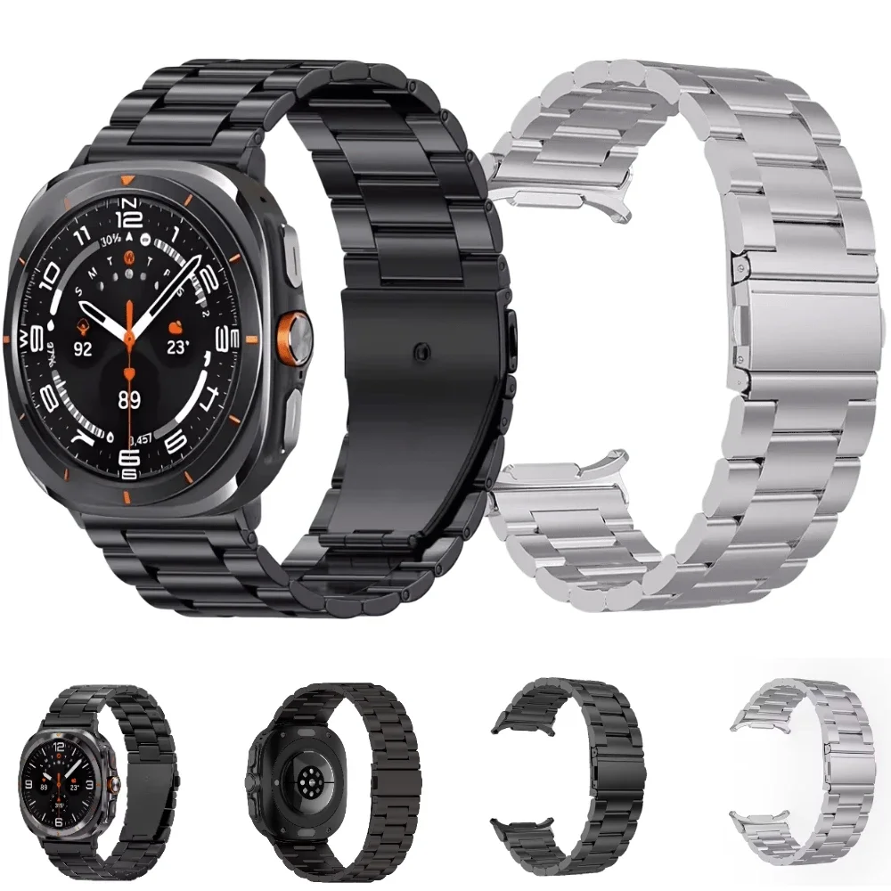 Stainless Steel Metal Strap Replacement Wristband