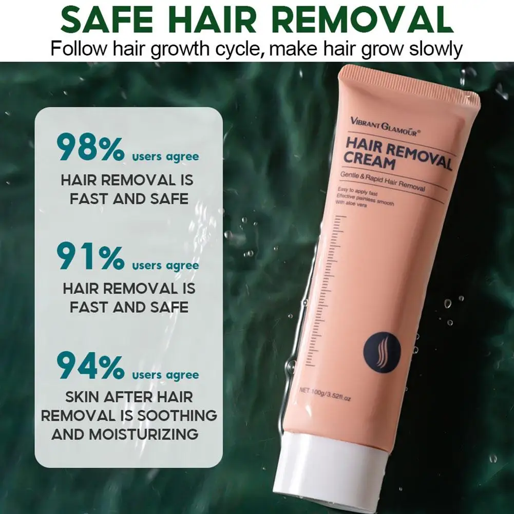 

Depilatory Cream Painless Effective Body Care Hair Hair Care Mild Gel Skin Removal Removal Remove Cream Wax Moisturizing Ha X8L3