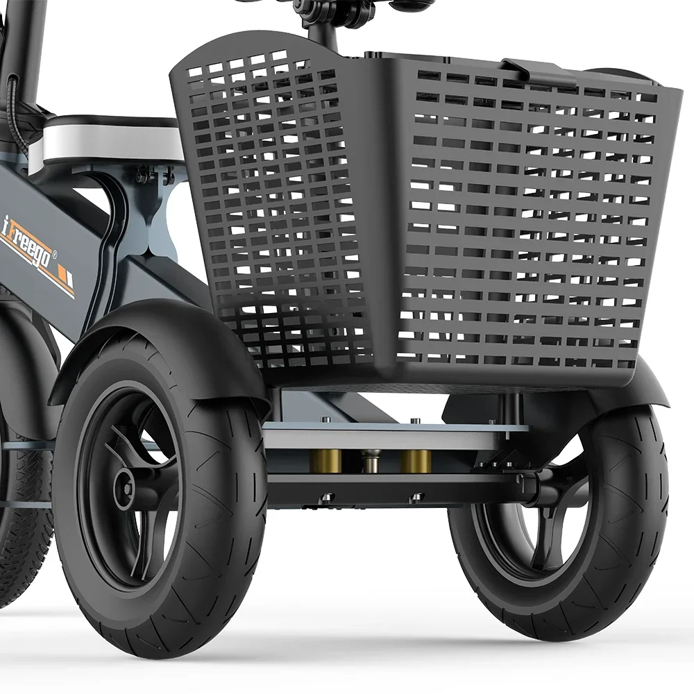 New Design Three Wheel Electric Scooter 300w With Seat 3 Wheel Mobility Scooter