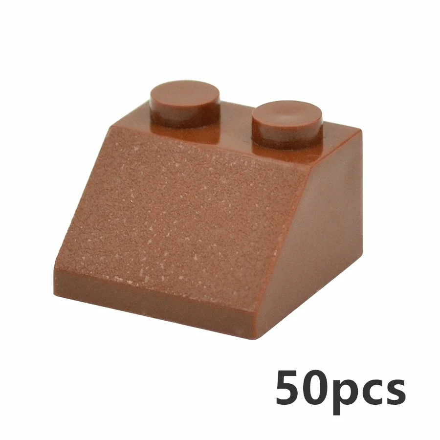 Creative Educational Building Block Roof Tile Slope - Thick Figure Assembly Toy Set