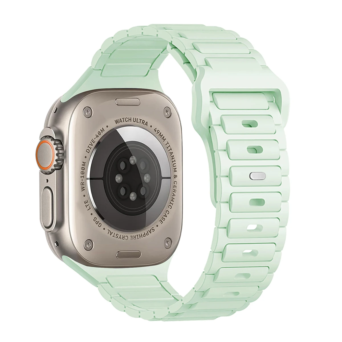 ตัวเลือกสินค้า สร้อยข้อมือซิลิโคนแฟชั่นสำหรับ Apple Watch ทุกรุ่น