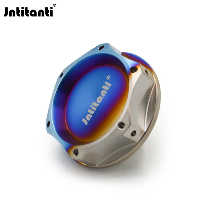 Jntitanti 10.9 grade Gr.5 Titanium Auto Part Car 1pc Engine Oil Cap Tank Cover Fit for Honda Nissan